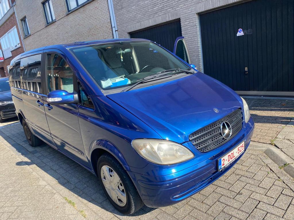 Mercedes viano, Auto's, Mercedes-Benz, 4 deurs, Blauw, Grijs, Te koop
