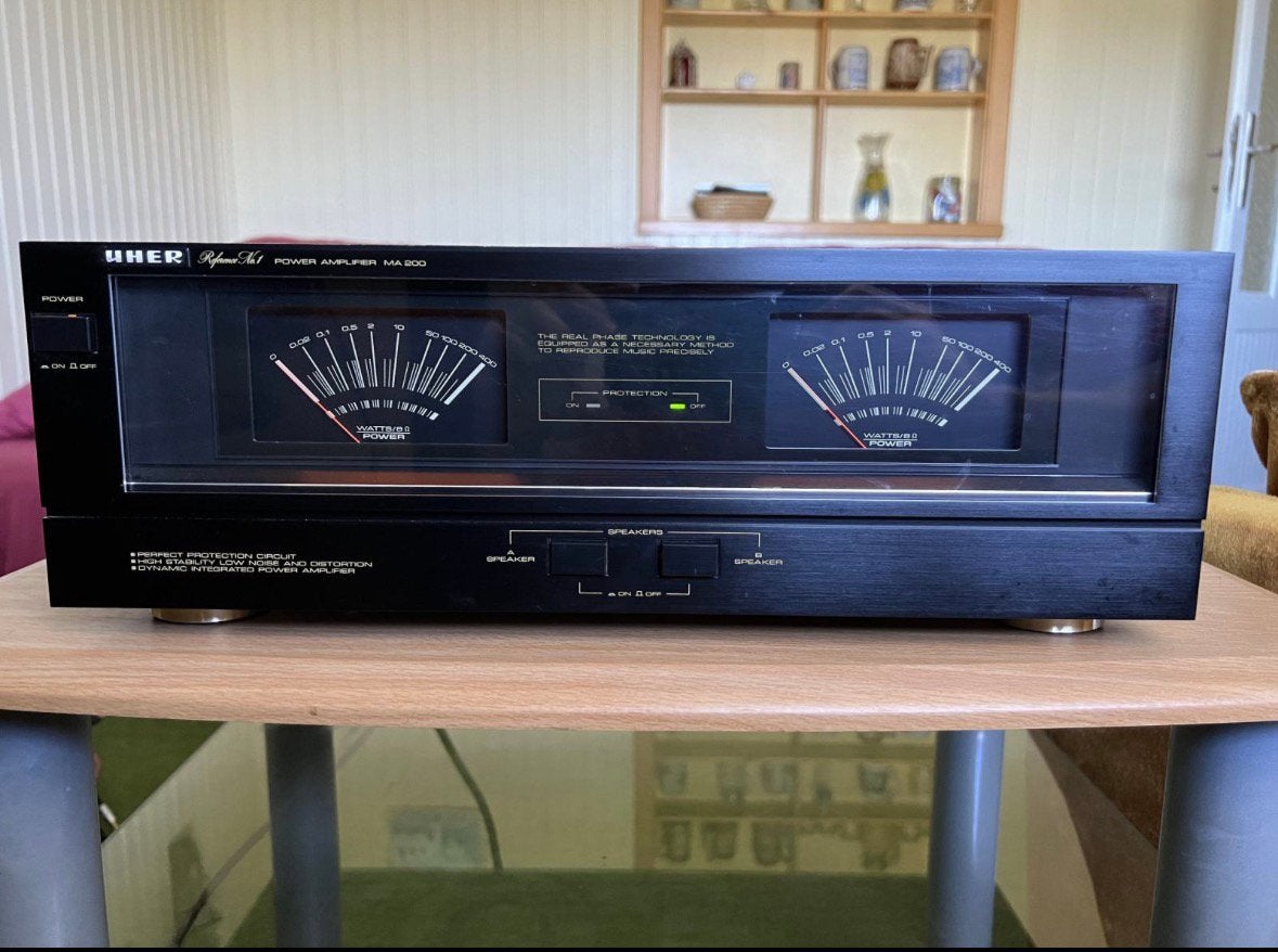 Uher MA-200 versterker, Audio, Tv en Foto, Ophalen, Gebruikt, Tuner of Radio, Losse componenten