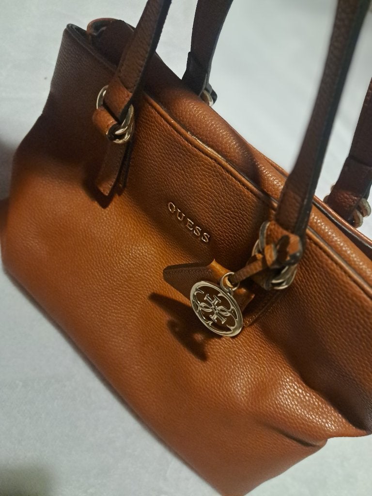 Handtas Guess, Ophalen, Zo goed als nieuw, Bruin, Handtas