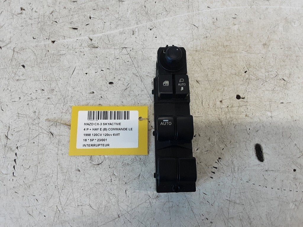 COMMUTATEUR Mazda CX-3 (DJ / DK) (DG8T6630), Hitdorfer Straße 73
51371  Leverkusen, DE, Mazda, Utilisé, Info@mazda.de