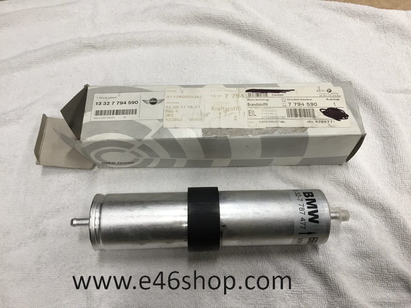 Brandstoffilter MINI R50 ONE D oe 13327794590 Origineel BMW, Neuf, -, Mini, -