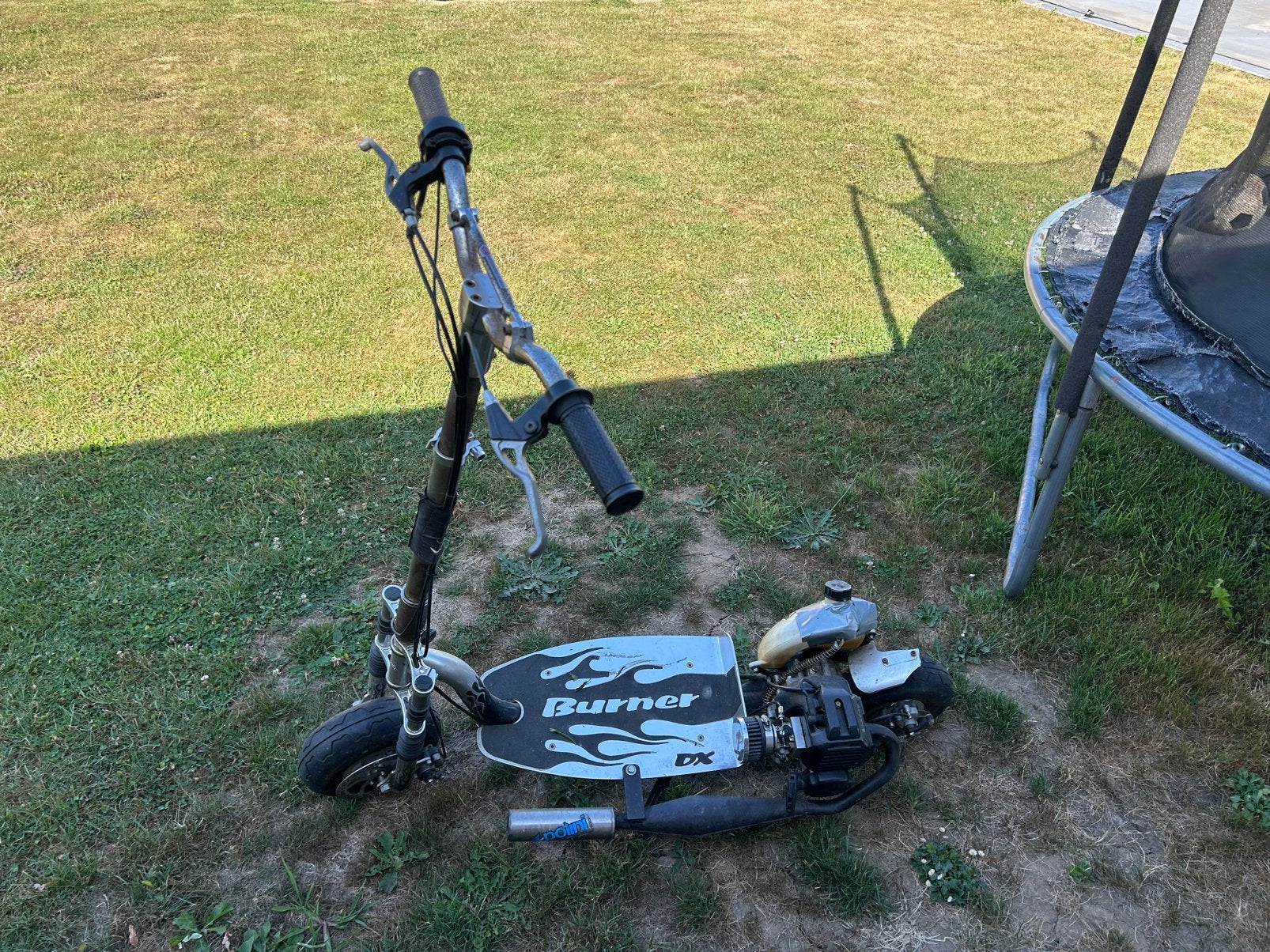 Trottinette burner, Enlèvement, Utilisé