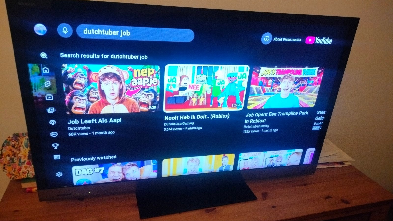 Tv sony Bravia, Ophalen, Sony