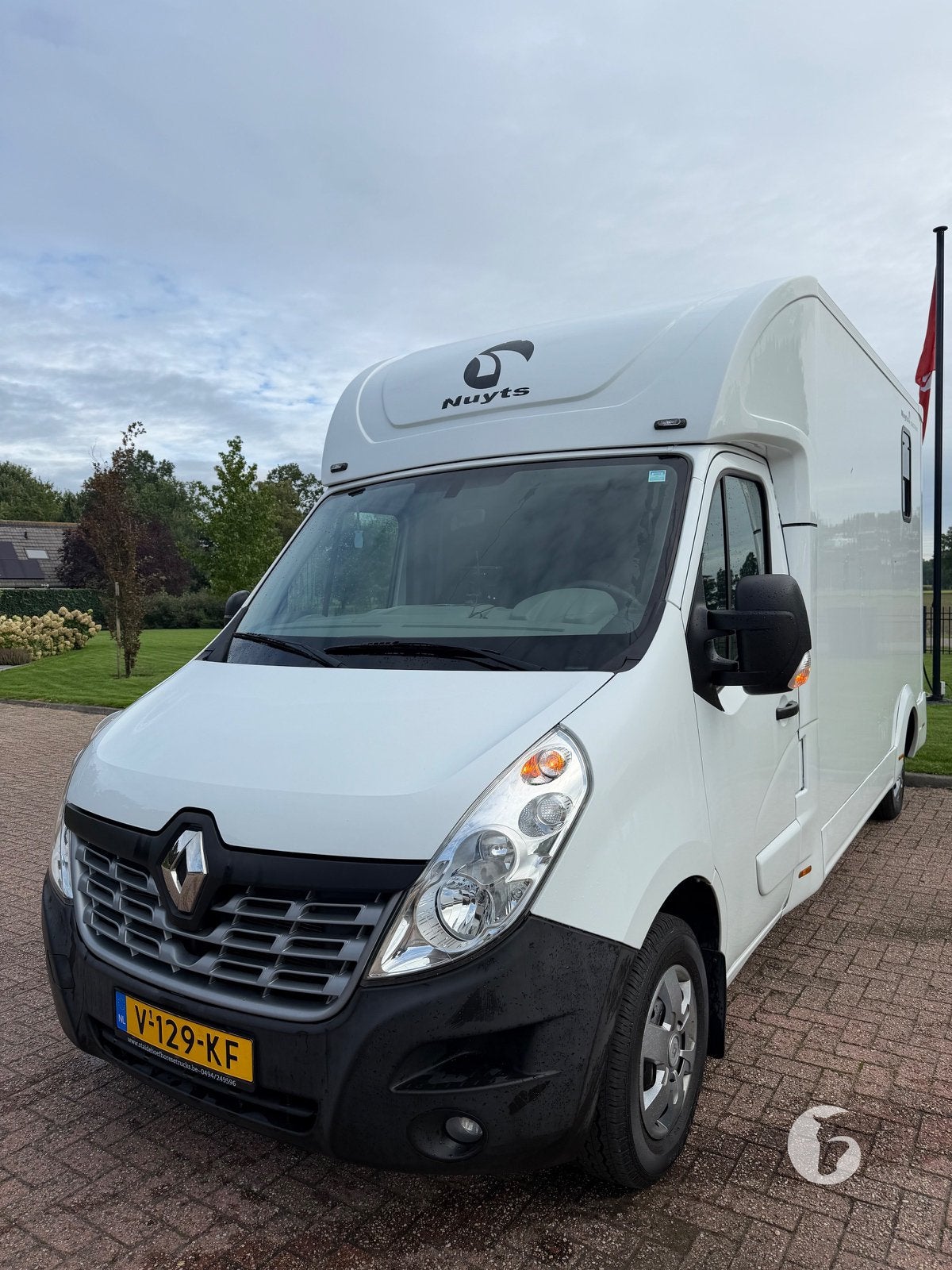 Prachtige Renault Nuyts Paardencamionette! 2017!, Enlèvement, Comme neuf