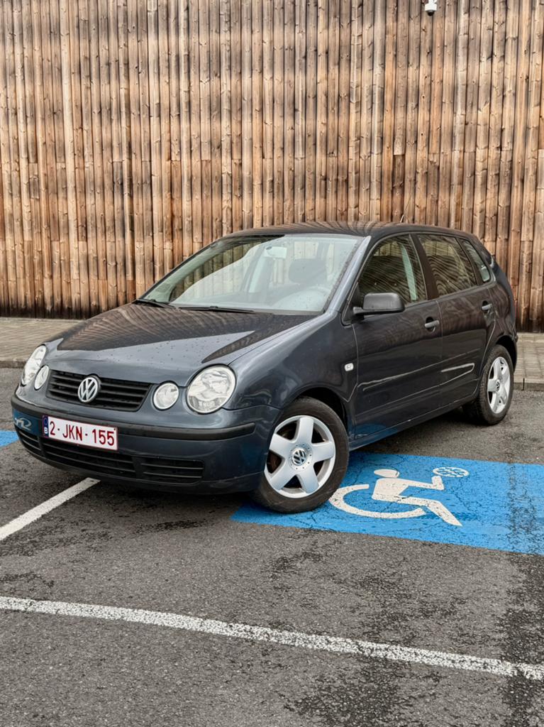 VW Polo 9N essence clim 5 portes / Prête à immatriculer, Argent ou Gris, Achat, Boîte manuelle, 5 portes