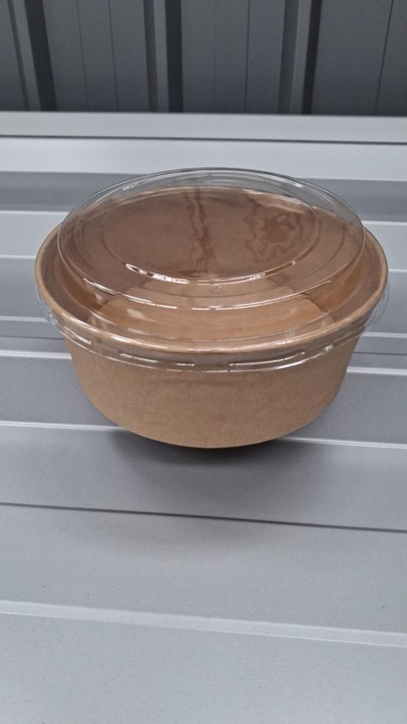Lot de 600 Boîtes à Salade Kraft avec Couvercles, Antiquités & Art, Antiquités | Plateaux, Enlèvement ou Envoi