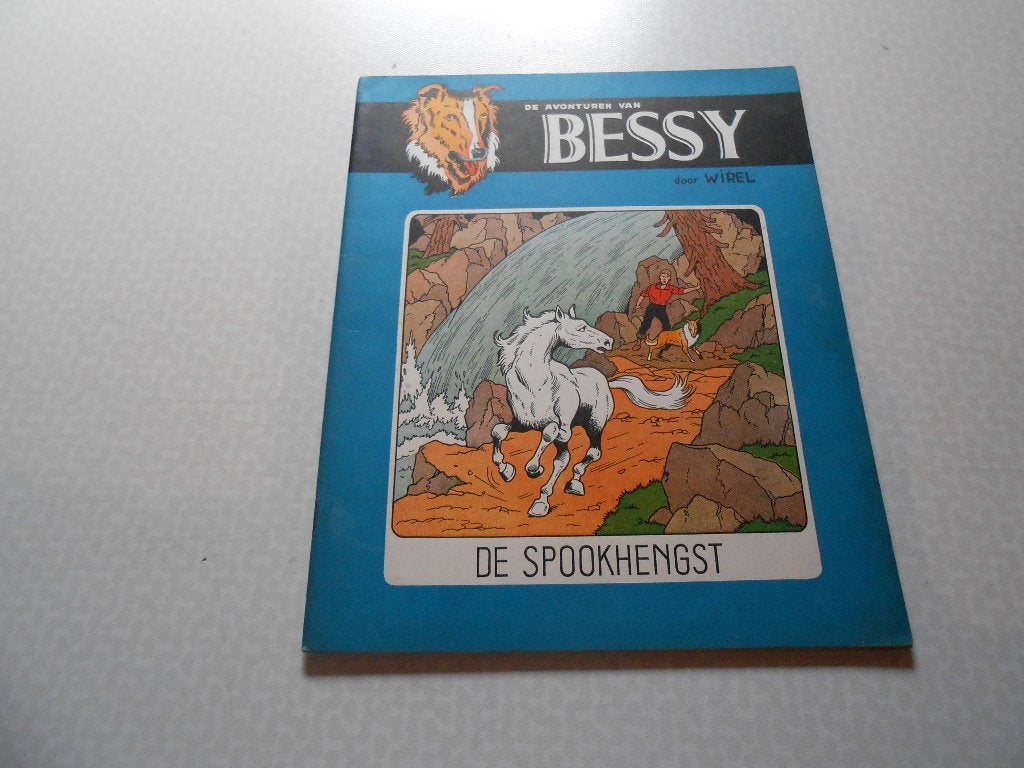 Bessy 10 De spookhengst 1956 1 ste druk., Willy vandersteen, Enlèvement ou Envoi, Une BD, Comme neuf