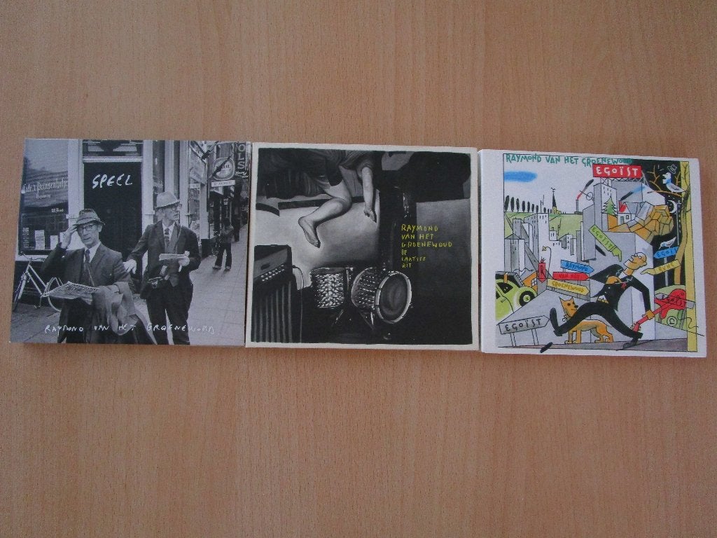 RAYMOND = SPEEL + EGOIST + DE LAATSTE RIT - 3 CD'S, Ophalen of Verzenden, Zo goed als nieuw, Digipak, Pop