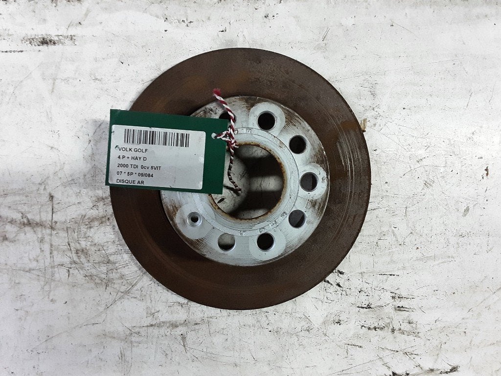 FREIN DISQUE ARRIÈRE Volkswagen Golf V (1K1), Volkswagen, Mevr. I. Hauben, Utilisé, Rue de l'Espoir 34 34
4030  GRIVEGNÉE, BE