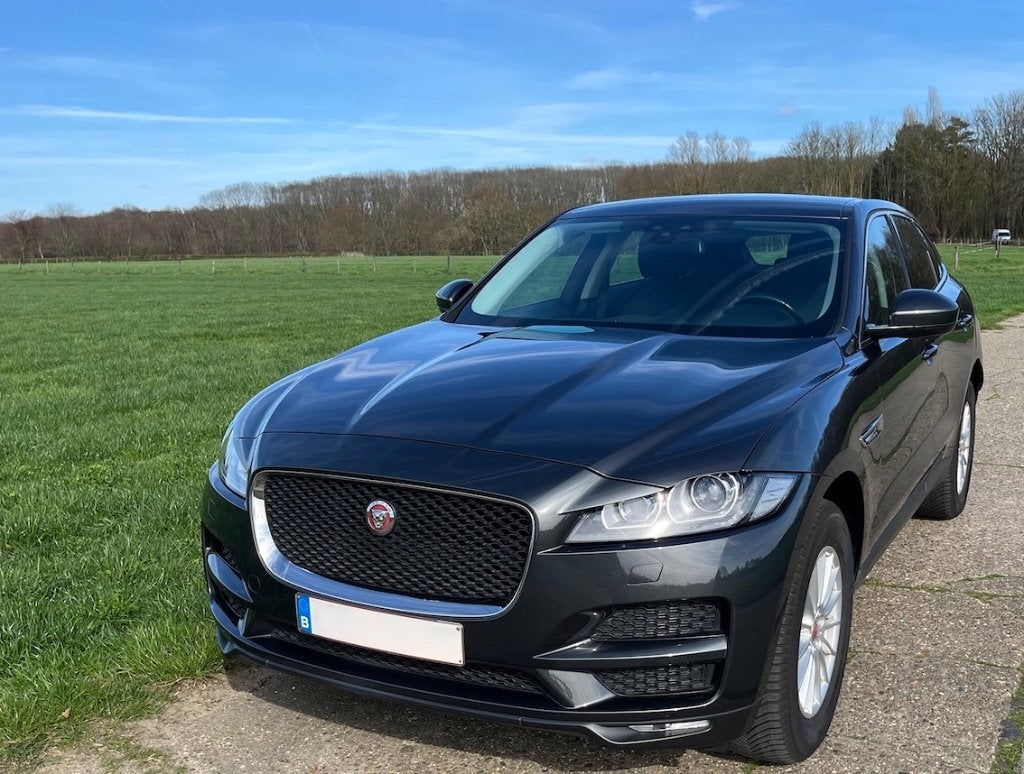 VOITURE FAMILIALE HAUT DE GAMME : Jaguar F-pace Prestige, Autos, Jaguar, Cuir, Achat, Euro 6, Noir