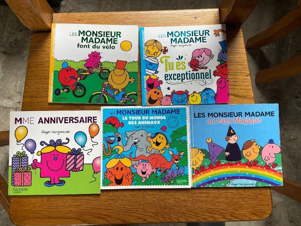 Lot livres Monsieur Madame, Enlèvement ou Envoi, Utilisé, Contes (de fées)