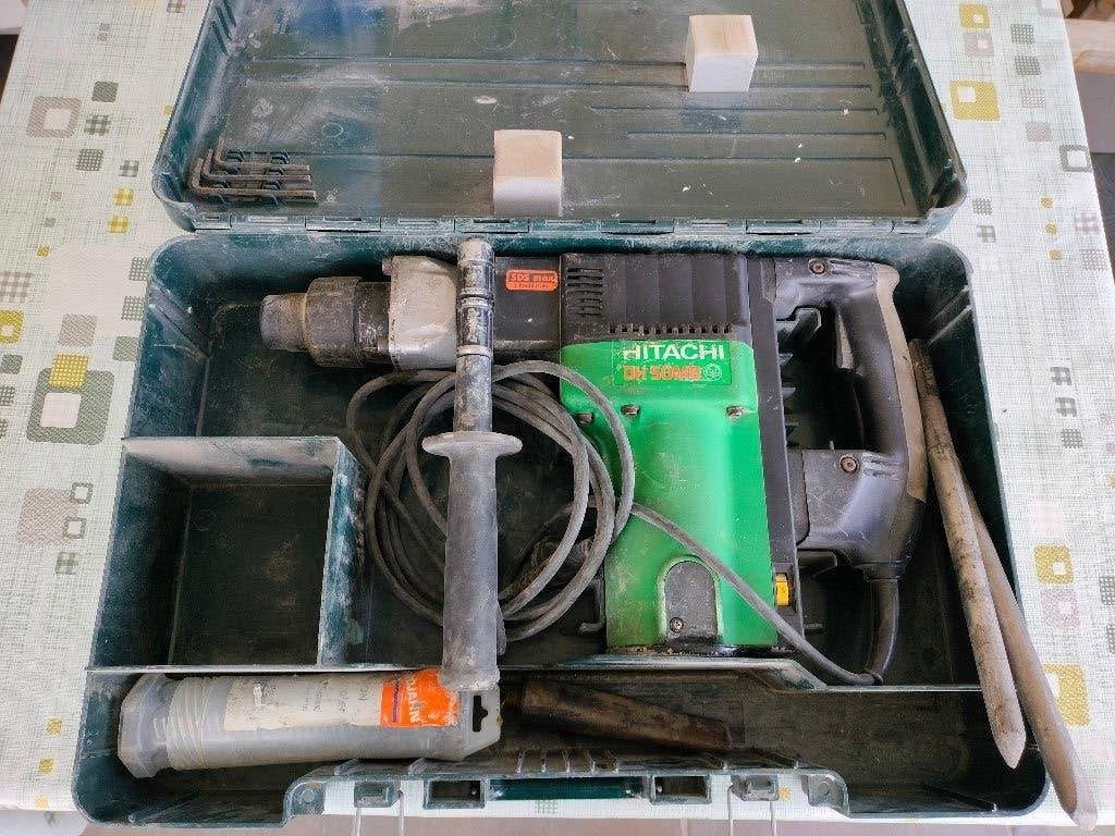 Hitachi Schiethamer, Ophalen, Boor- en/of Breekhamer, Klopboormechanisme, Gebruikt