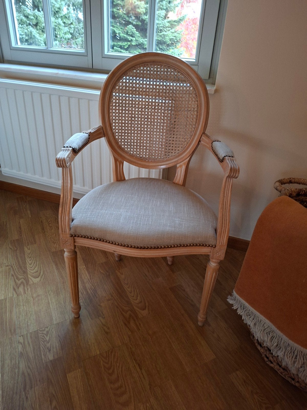 Louis quinze  armstoel, Ophalen