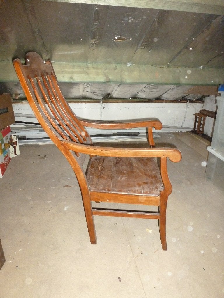 ancien fauteuil de Herve, Enlèvement