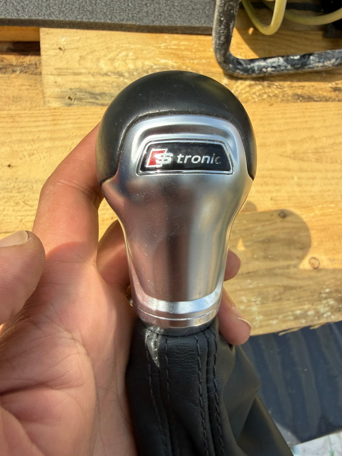 Pommeau Pok de levier de vitesse automatique  Audi S Line, Autos : Pièces & Accessoires, Enlèvement, Utilisé, Audi