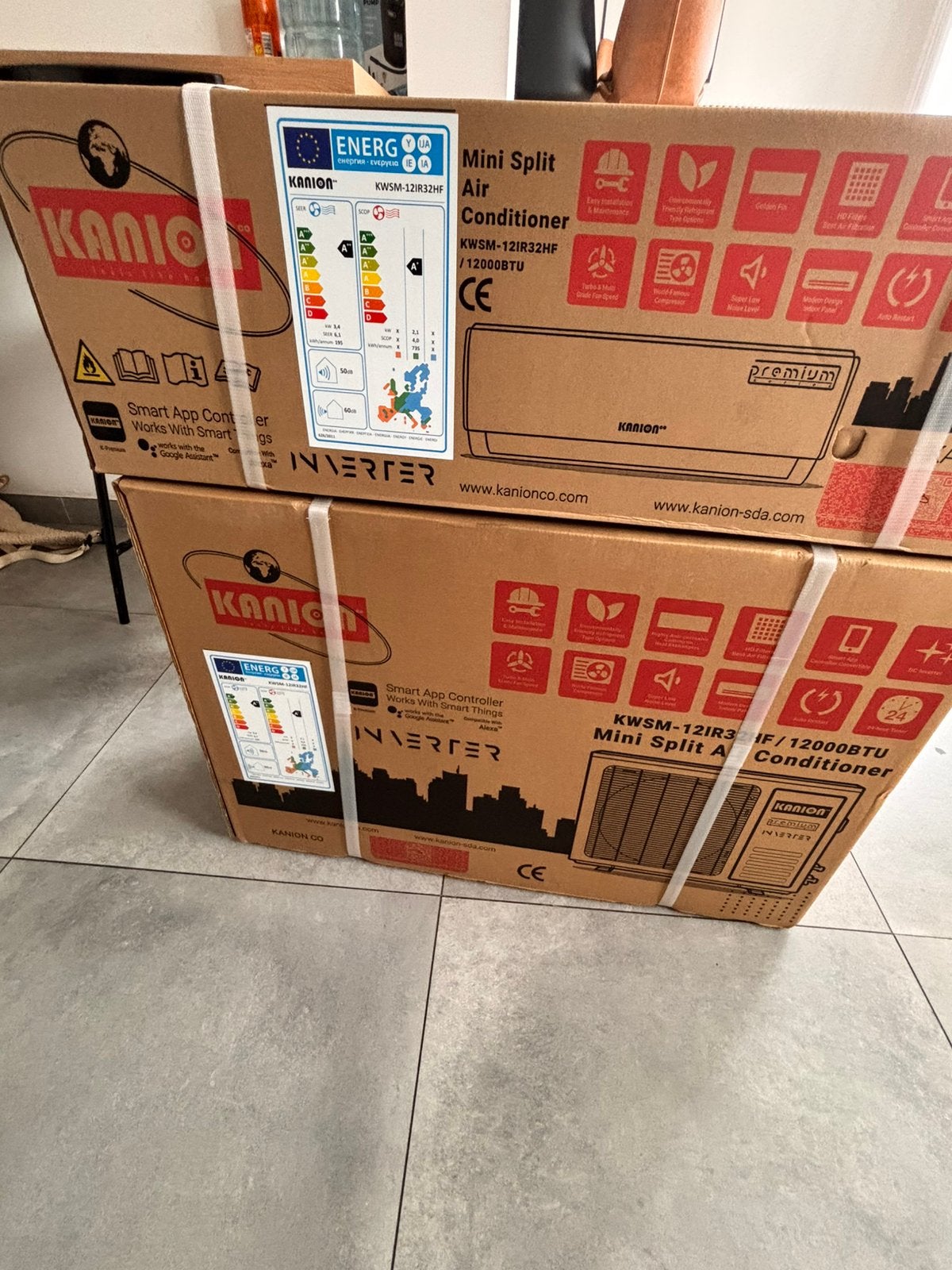Te Koop: Nieuwe Kanion Inverter Airco 12000 BTU (3,5 kW), Ophalen of Verzenden, Nieuw