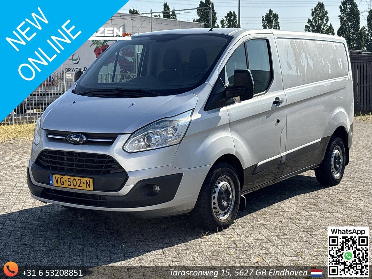 Ford Transit Custom 270 2.2 TDCI L1H1 Trend, Autos, Camionnettes & Utilitaires, Argent ou Gris, Achat, Entreprise, Boîte manuelle
