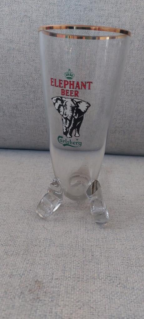Verre éléphant carlberg, Collections, Enlèvement ou Envoi