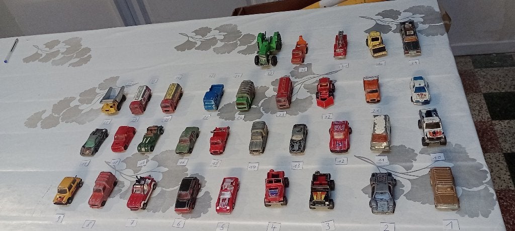 Lot - Unité Voitures Majorette Vintage Made in France, Enlèvement ou Envoi, Voiture