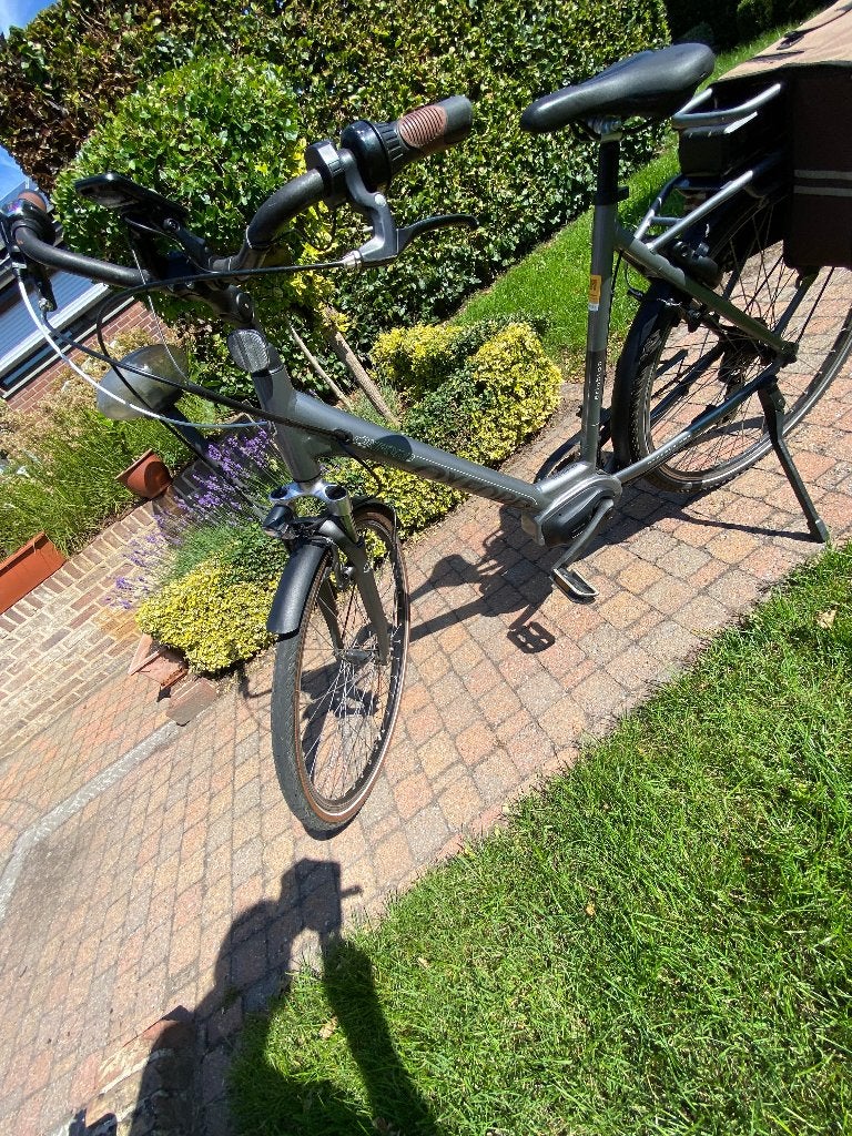 Elektrische fiets, Gebruikt, 50 km per accu of meer, 55 tot 59 cm, Ophalen