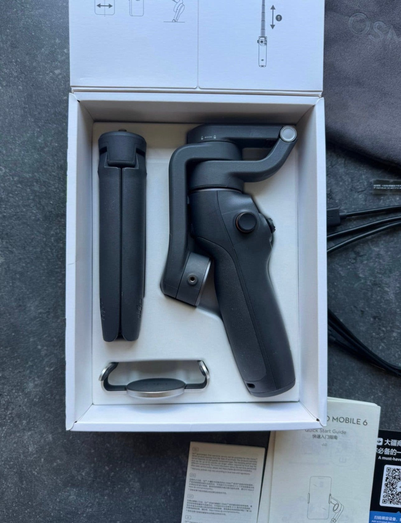DJI osmo, TV, Hi-fi & Vidéo, Photo | Trépieds & Rotules, Enlèvement, Comme neuf, DJI