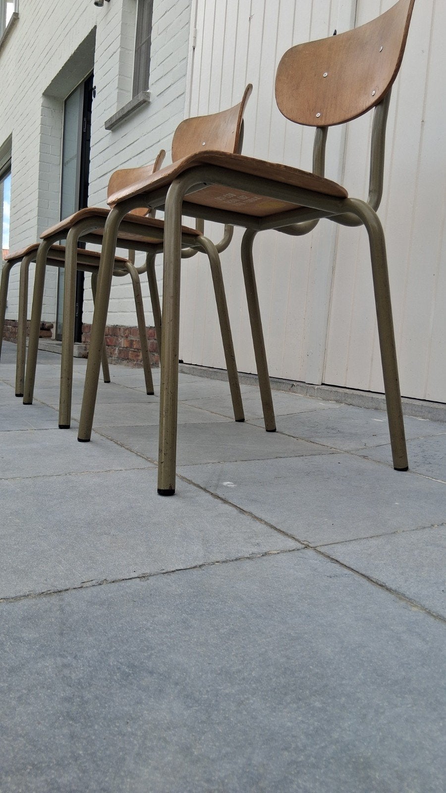 Vintage schoolstoelen, Huis en Inrichting, Ophalen