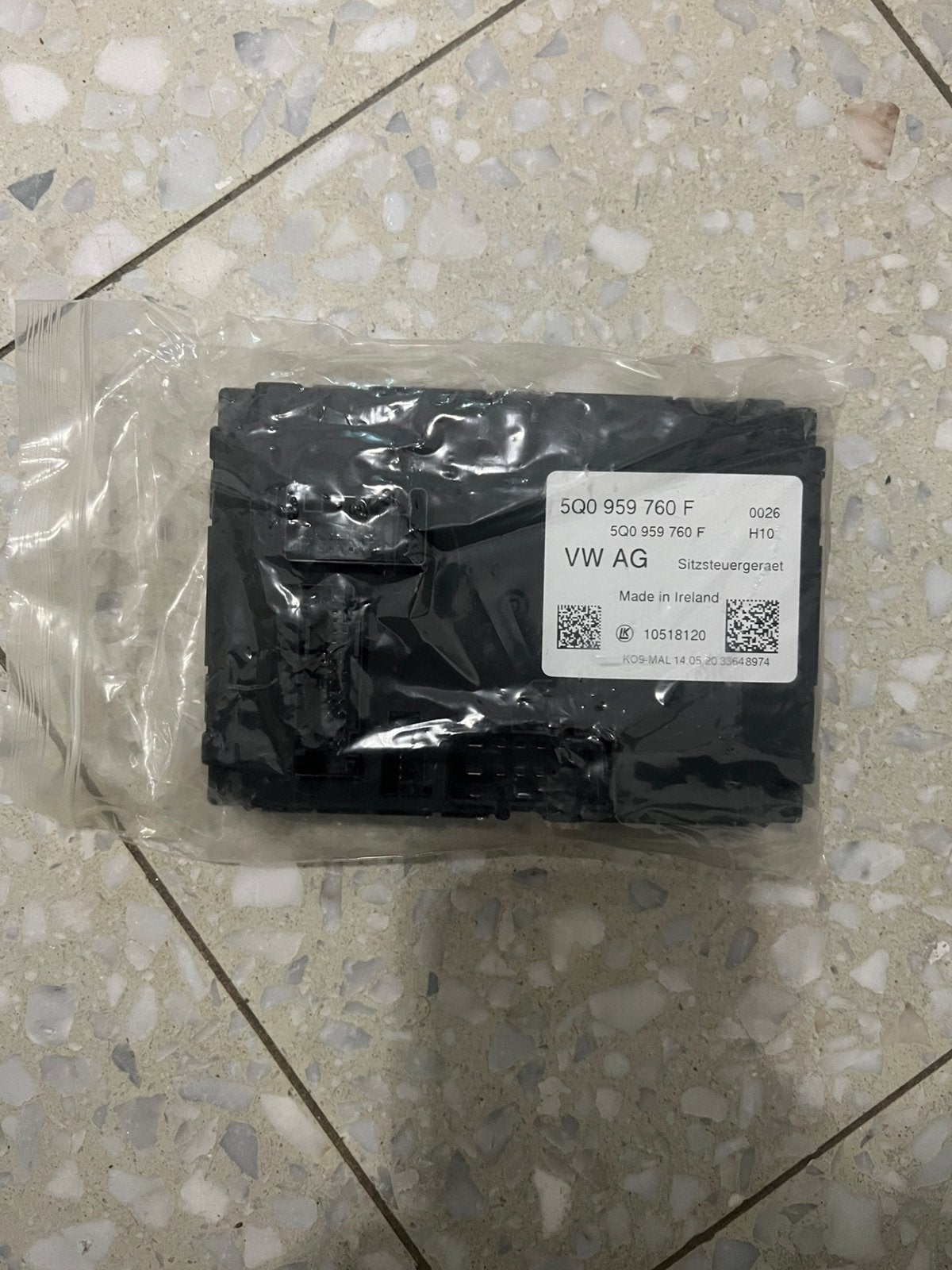 Module de commande pour siege, Autos : Pièces & Accessoires, Électronique & Câbles, Audi, Seat, Volkswagen, Skoda, Neuf, Enlèvement ou Envoi