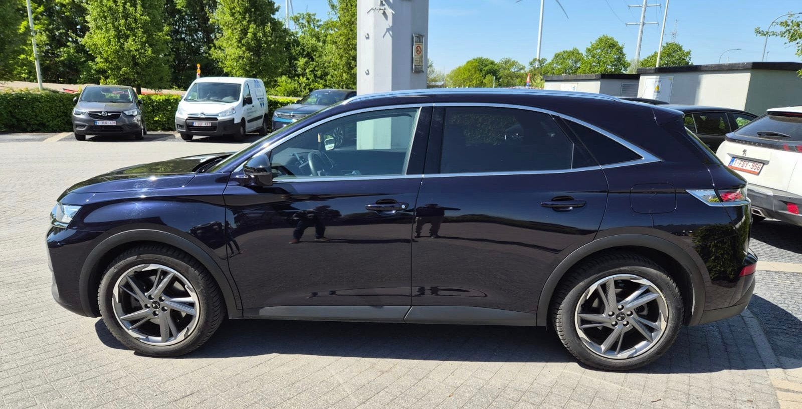 DS7 Crossback PHEV hybride  #benzine #automaat met GARANTIE, Auto's, DS, Automaat, Blauw, Bedrijf, 5 deurs