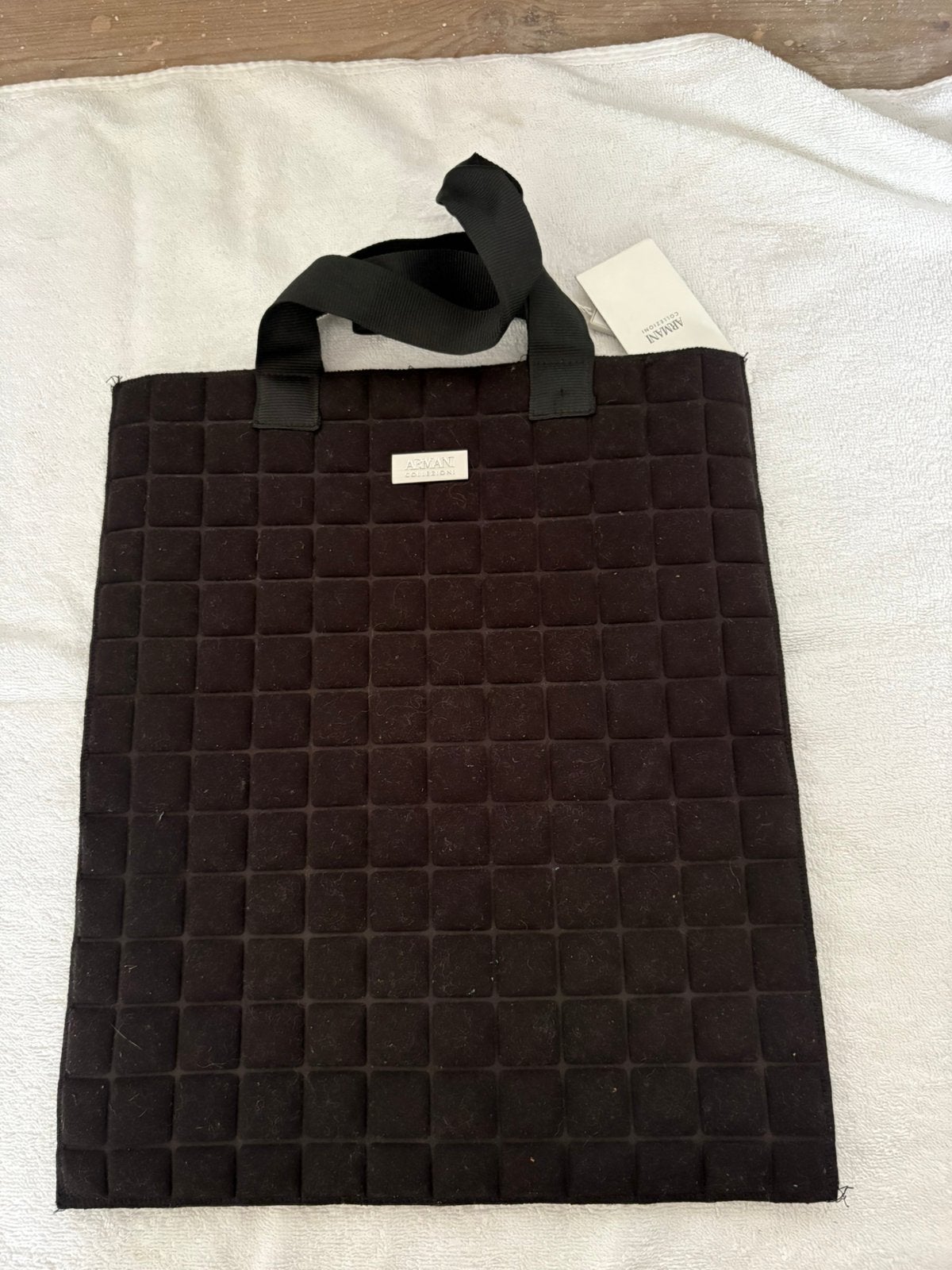 Sac Cabas Armani Collezioni Neuf avec Étiquette .Certificat, Enlèvement, Neuf, Noir, Sac à main