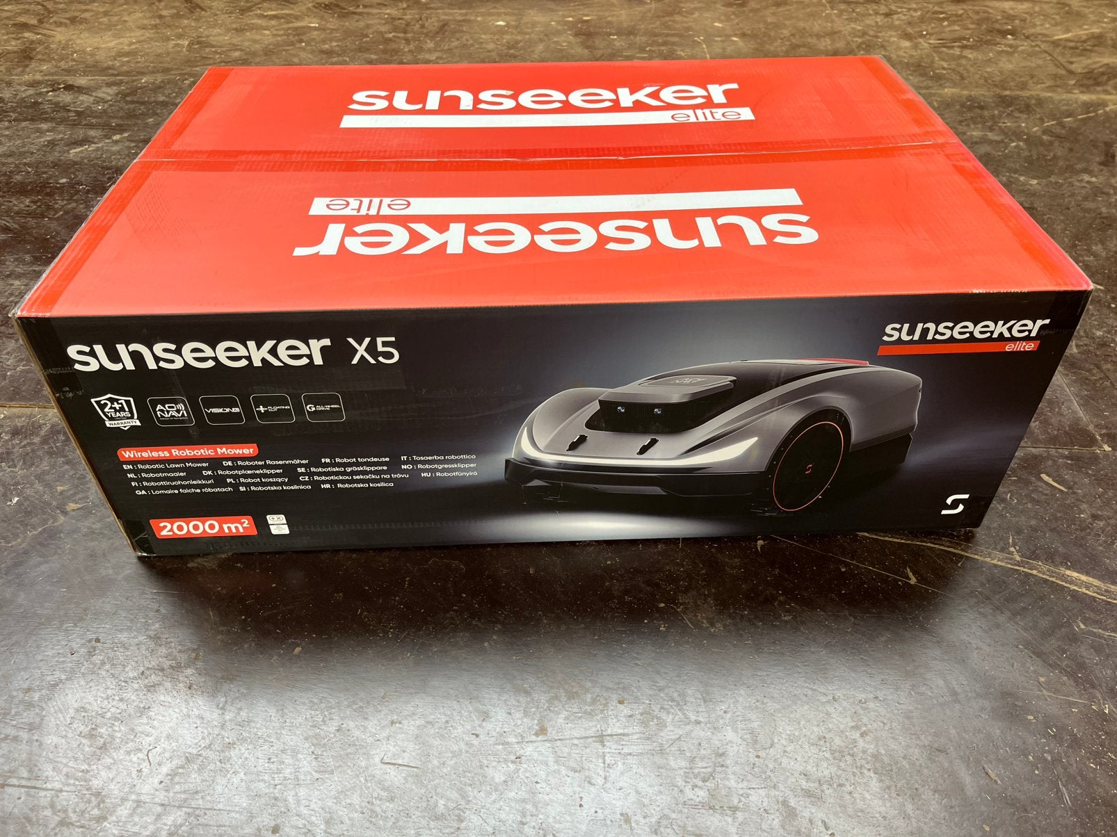 Robot tondeuse Sunseeker X5, Jardin & Terrasse, Tondeuses robotisées, Enlèvement