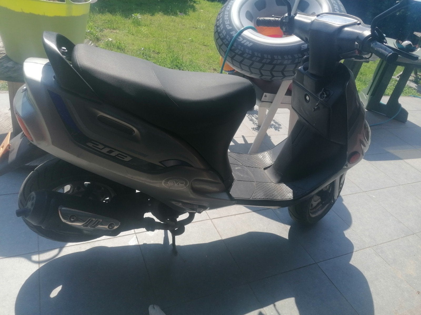 50cc 203 Tgb 2003 met papieren, Enlèvement, Utilisé, TGB, Classe A (25 km/h)