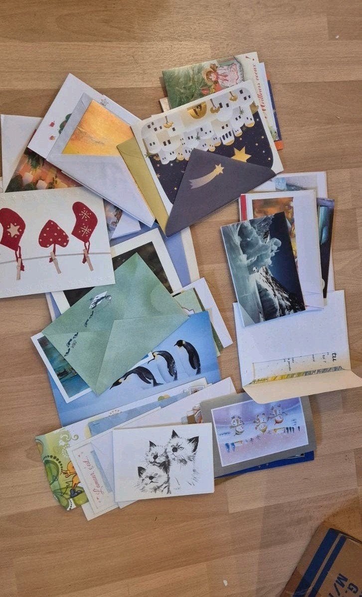 A DONNER - lot de cartes postales de voeux, Enlèvement, Neuf