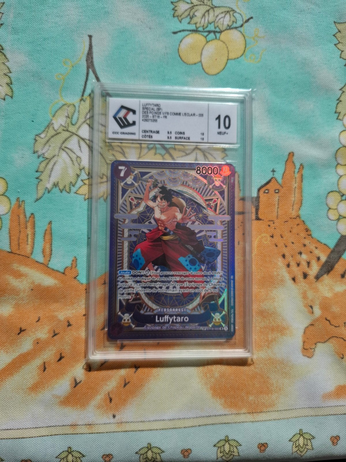 carte one piece collection, Enlèvement