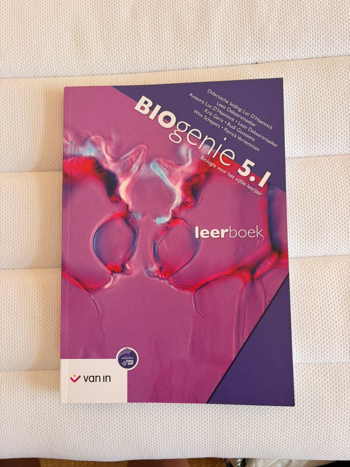 Biogenie 5.1 Leerboek Biologie 5e middelbaar, Ophalen of Verzenden, Zo goed als nieuw, ASO, Biologie