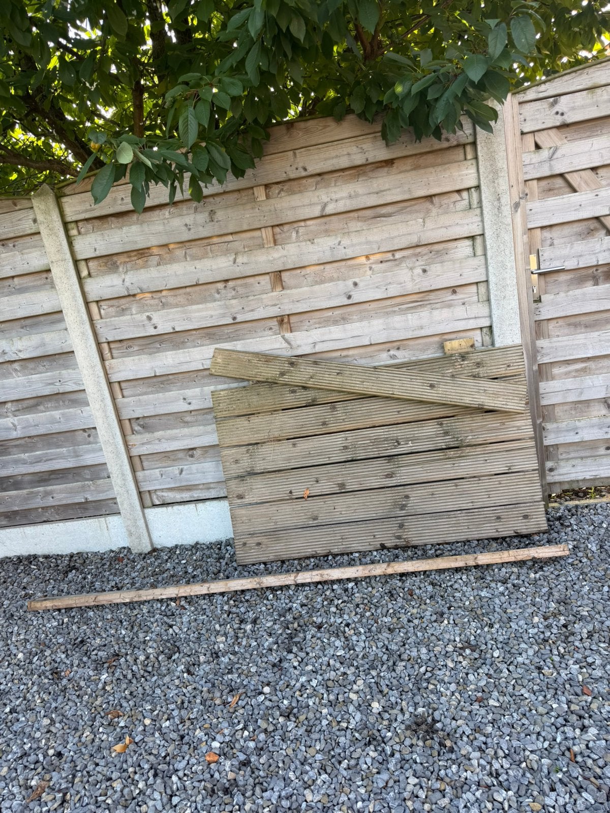 Hout, Tuin en Terras, Ophalen, Zo goed als nieuw, Hout