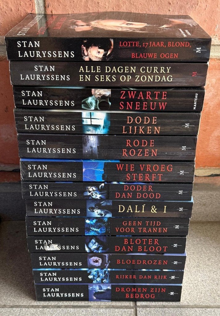 Boeken van Stan Lauryssens, Boeken, Ophalen, Gelezen, Stan Lauryssens, België