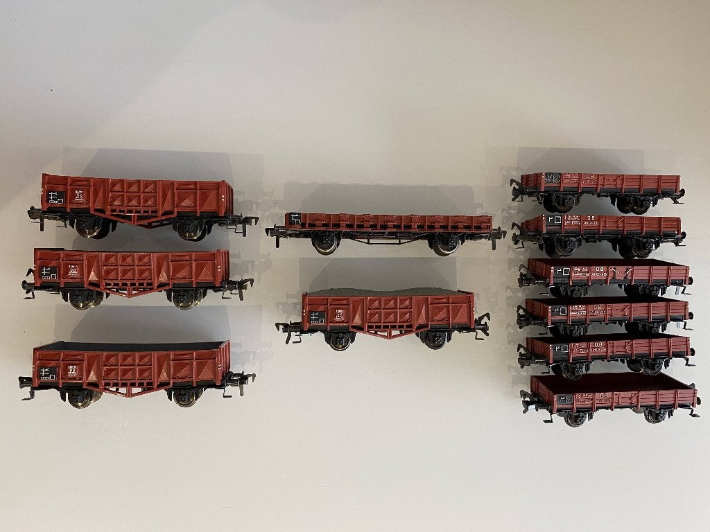 HO Fleischmann lot open goederenwagons (794), Enlèvement ou Envoi, Fleischmann, Wagon, Comme neuf