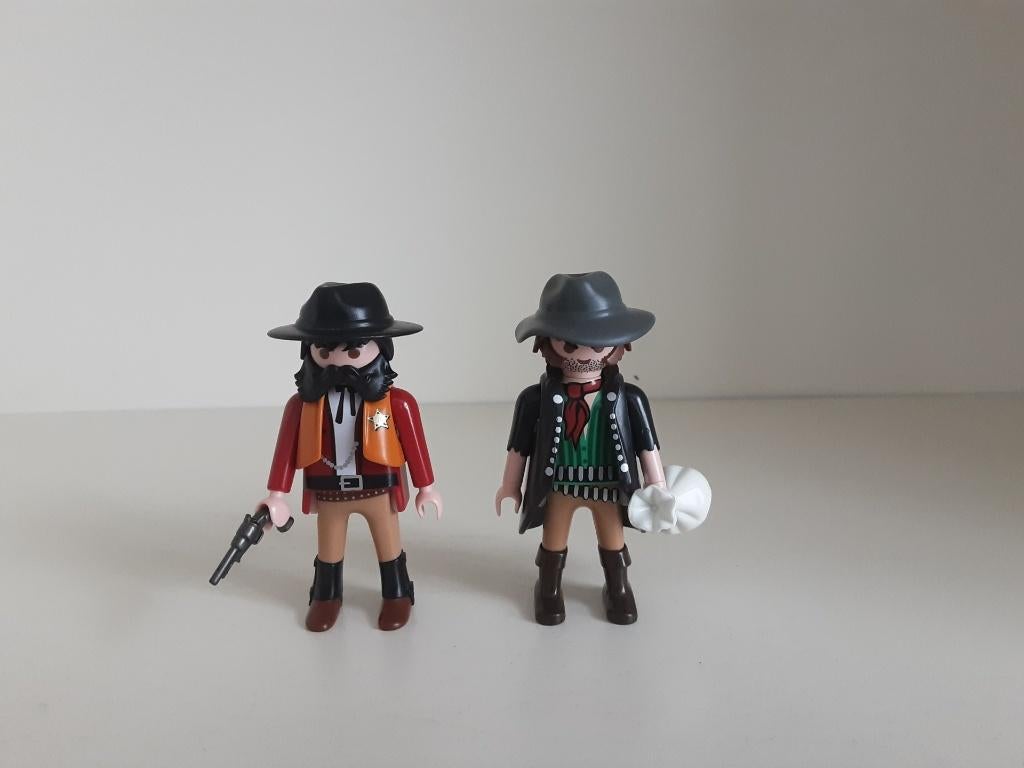 PLaymobil western duopack - compleet, Kinderen en Baby's, Speelgoed | Playmobil, Ophalen of Verzenden, Zo goed als nieuw, Complete set