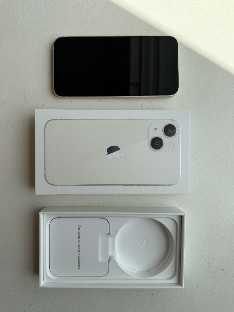iPhone 13 mini 128GB -white, Télécoms, Téléphonie mobile | Apple iPhone, 128 GB, 78 %, Comme neuf, Enlèvement