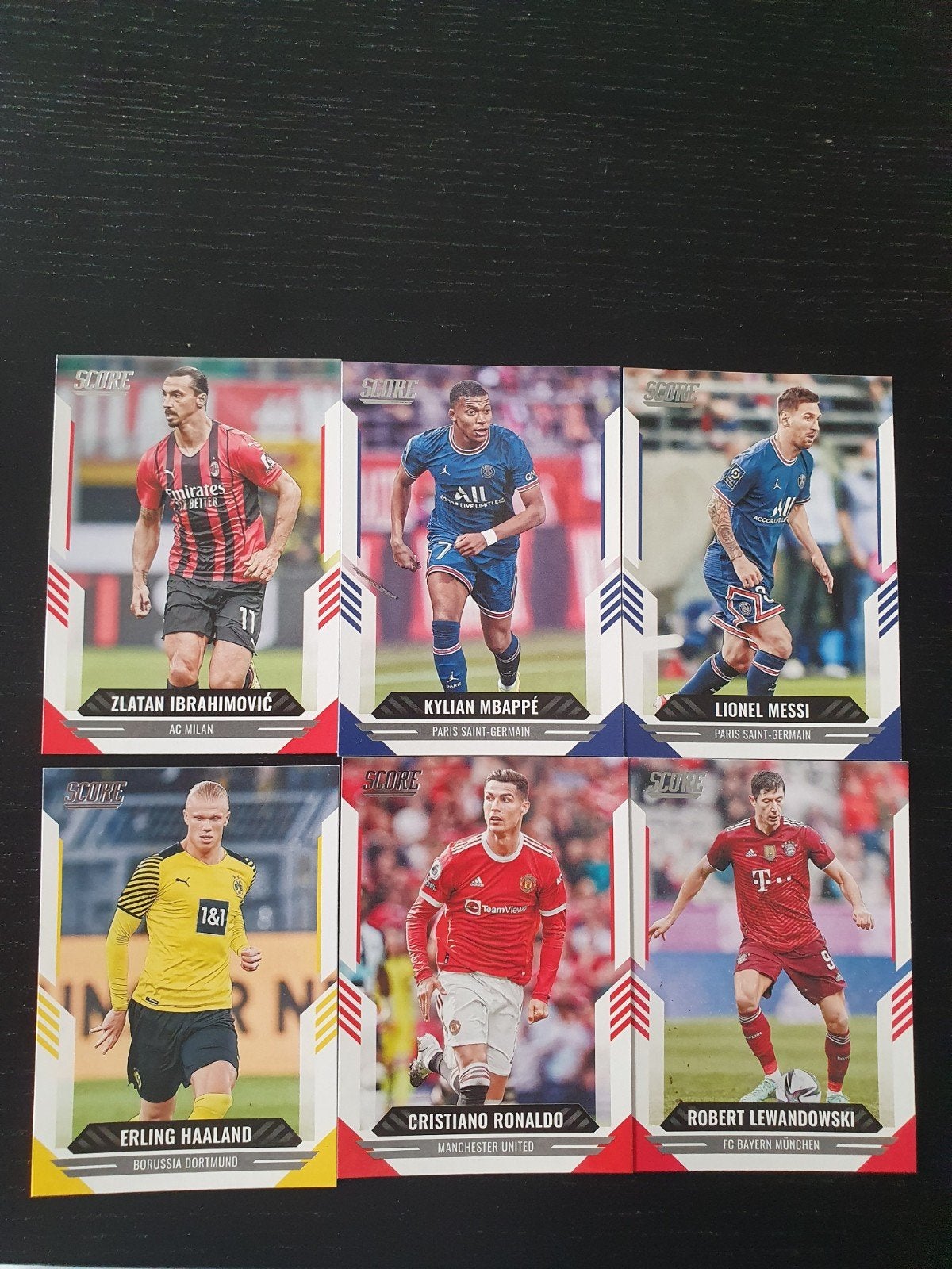 Panini Sore 2021- 2022  6 topspitsen lot, Ophalen of Verzenden, Nieuw, Meerdere plaatjes