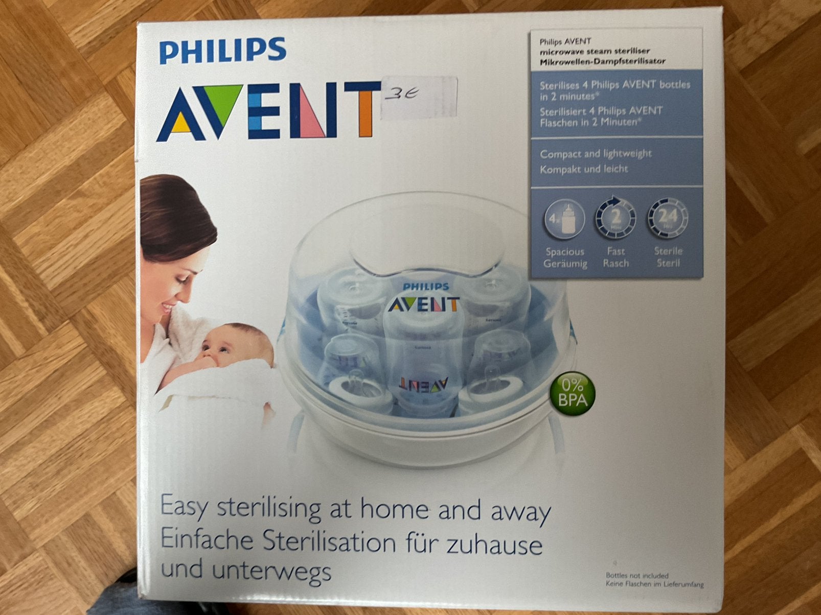 Magnetronsterilisator, Kinderen en Baby's, Ophalen, Zo goed als nieuw, Sterilisator