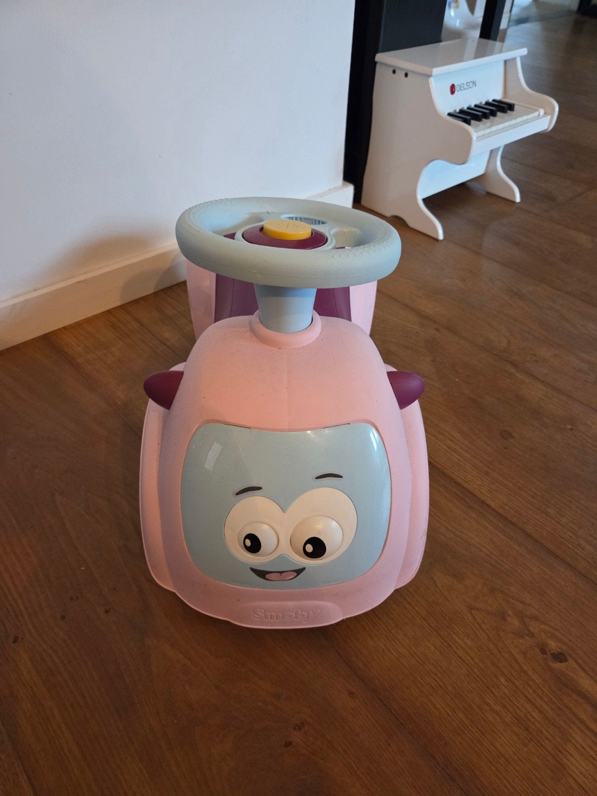 smoby loopauto 3 in 1 - nieuwstaat, Kinderen en Baby's, Ophalen, Zo goed als nieuw