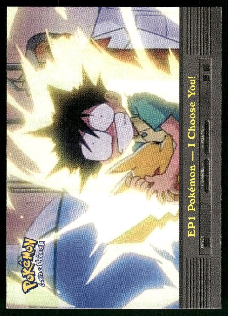 Pokemon - I Choose You! EP1/144 - Topps Series 2 (X), Verzenden, Gebruikt