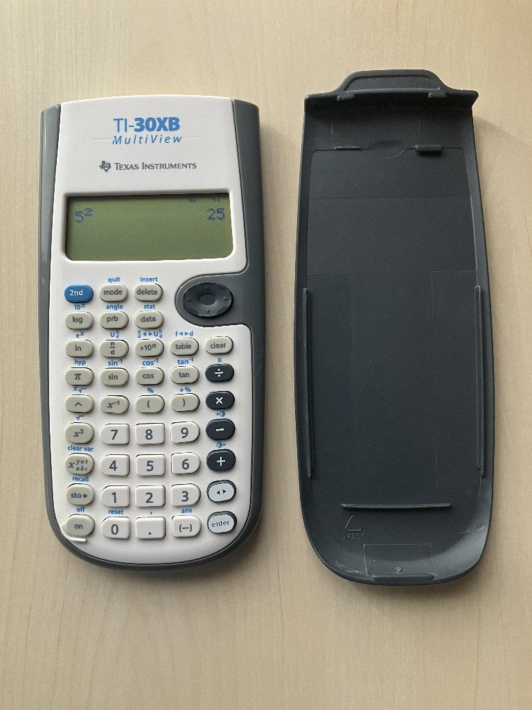 TI-30XB Multiview wetenschappelijk rekenmachine, Diversen, Ophalen