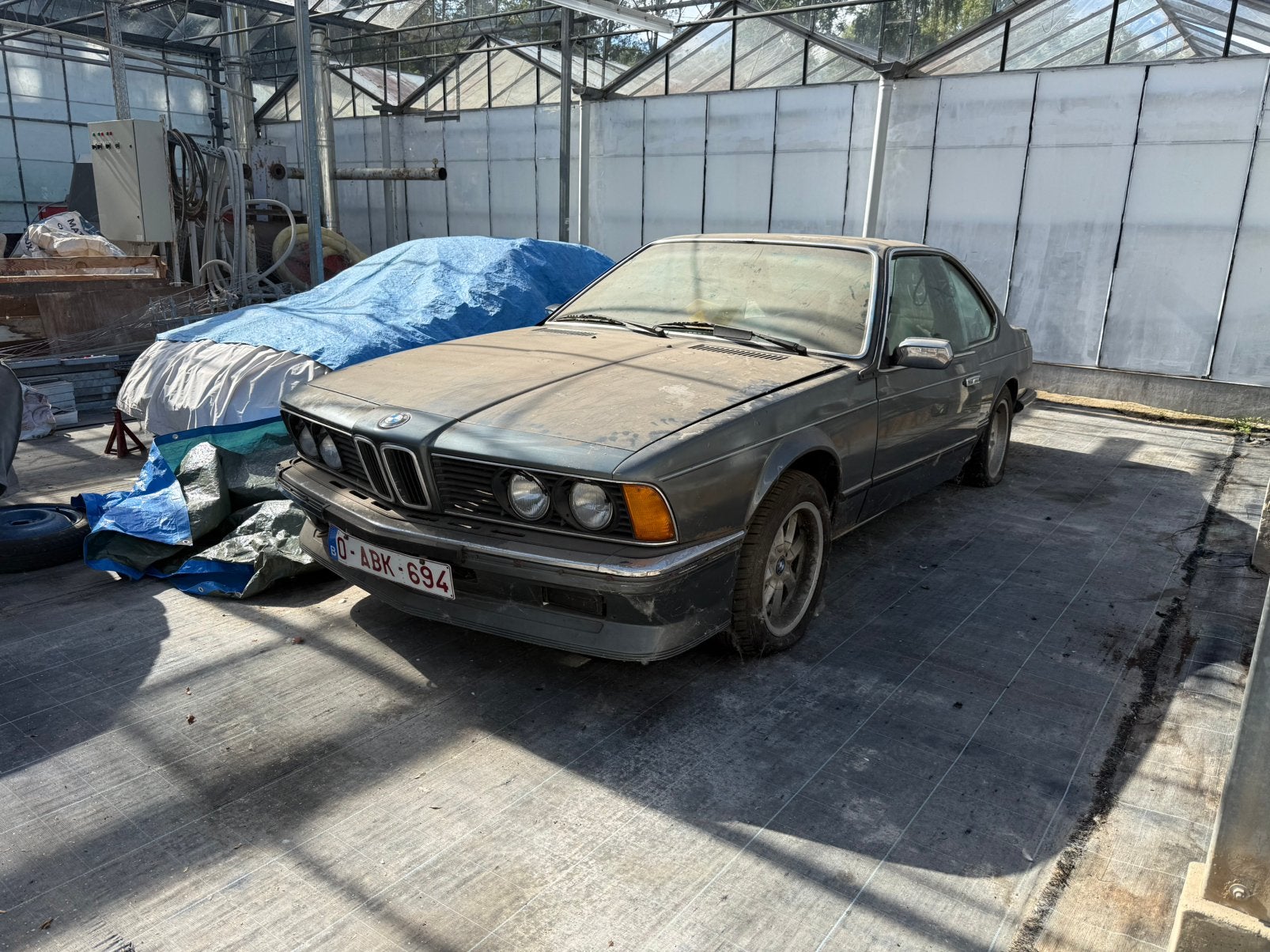BMW 635 CSI 1985 à restaurer, Auto's, 218 kW, Beige, 3500 cc, Handgeschakeld