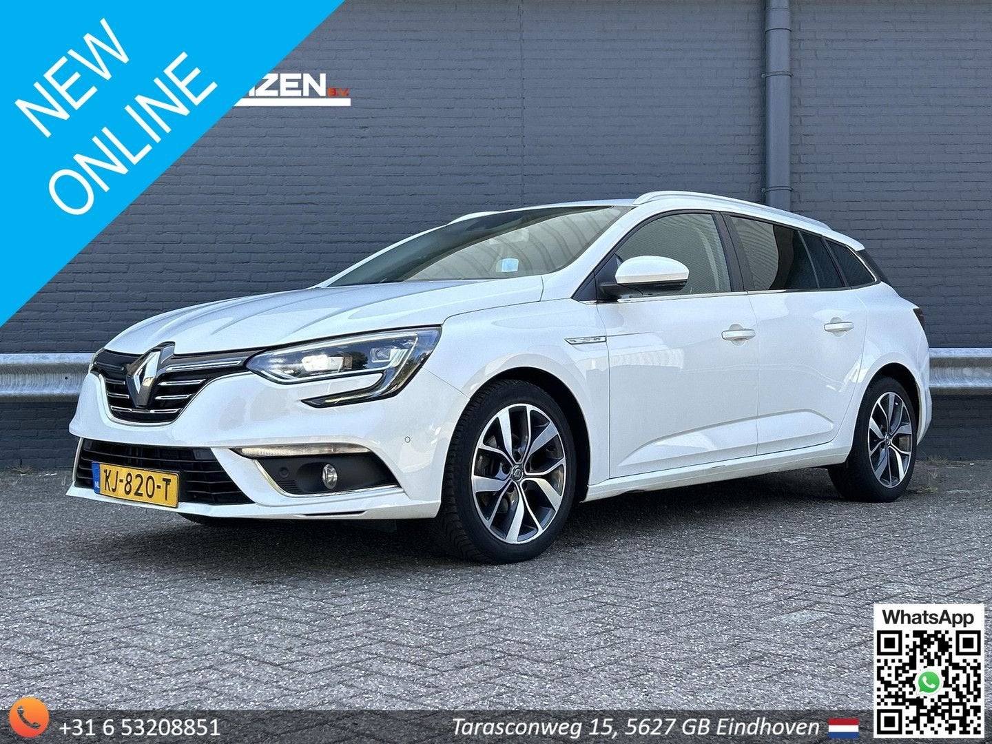 Renault Megane Estate 1.5 dCi Bose | € 5.350,- NETTO! | Lede, Achat, Entreprise, Boîte manuelle, Noir
