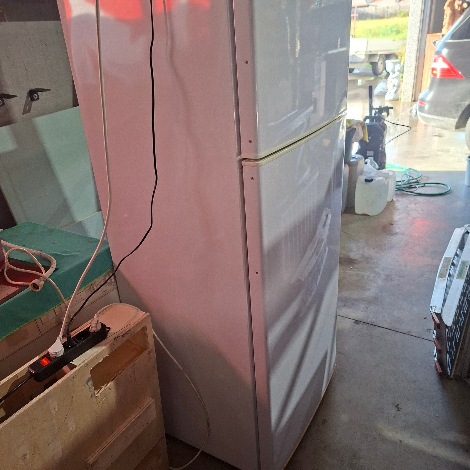 diepvries frigo groot, 200 liter of meer, 60 cm of meer, Zo goed als nieuw, 160 cm of meer