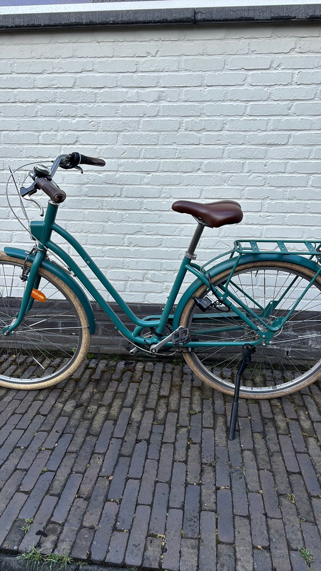 Leuke meisjesfiets Decathlon, Fietsen en Brommers, Fietsen | Dames | Damesfietsen, Ophalen, Gebruikt, Overige merken