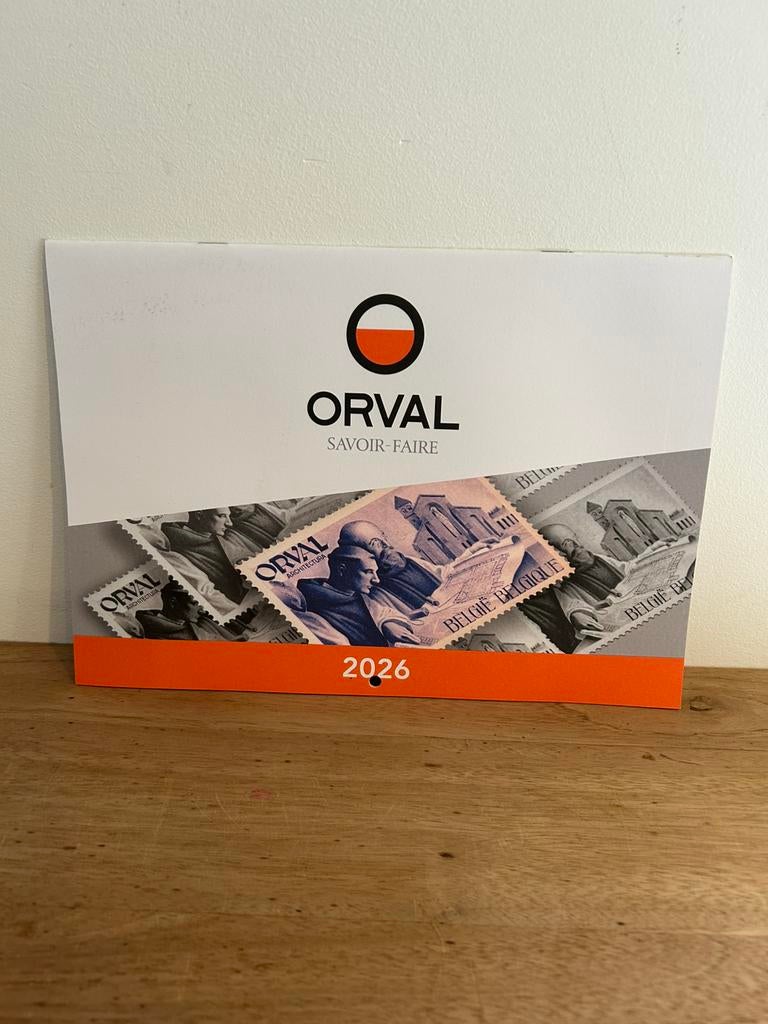 Calendrier Orval 2026 format A4, Collections, Enlèvement ou Envoi, Comme neuf