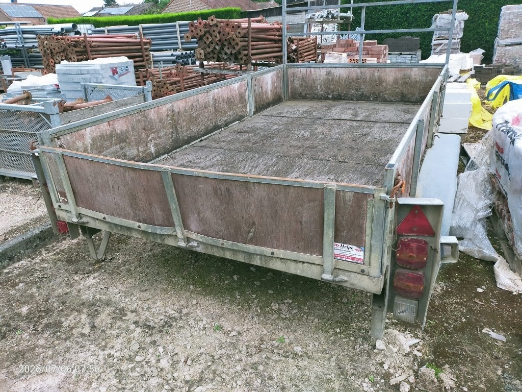 Aanhangwagen kipper, Enlèvement, Utilisé